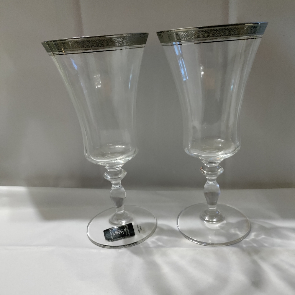 Mikasa Crystal Glasses